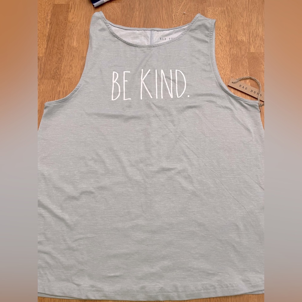 Rae Dunn tank top new w tags